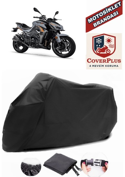 Rks A 250 Siyah Motorsiket Brandası Motor Örtüsü Çadır Su Geçirmez Motosiklet Kılıfı Motor Brandası