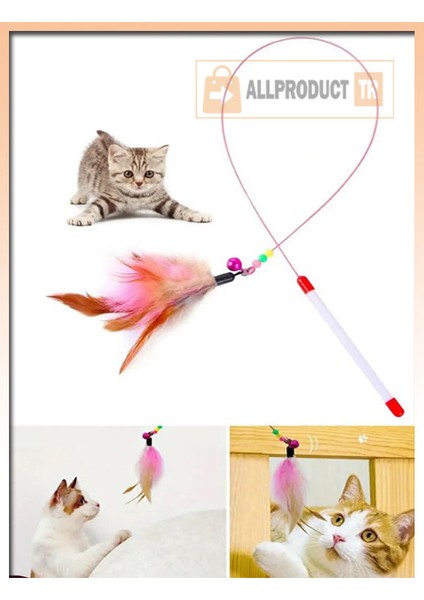 Kedi Oyun Oltası 90 cm | Renkli ve Hareketli Tasarım | Kediniz Için Fiziksel Aktivite ve Eğlence modelleri