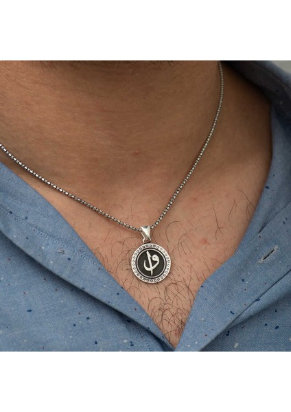 Gümüş Elif Vav Kolye fiyatları