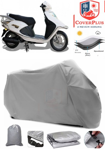 Arora Ar 100T 2A Special Gri Motorsiket Brandası Motor Örtüsü Çadır Su Geçirmez Motosiklet Kılıfı Motor Brandası