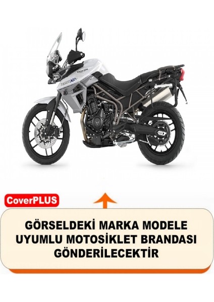 Triumph Tiger 800 Xrt Siyah Motorsiket Brandası Motor Örtüsü Çadır Su Geçirmez Motosiklet Kılıfı Motor Brandası fiyatları