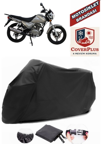 Mondial 125 Mc Roadracer Siyah Motorsiket Brandası Motor Örtüsü Çadır Su Geçirmez Motosiklet Kılıfı Motor Brandası