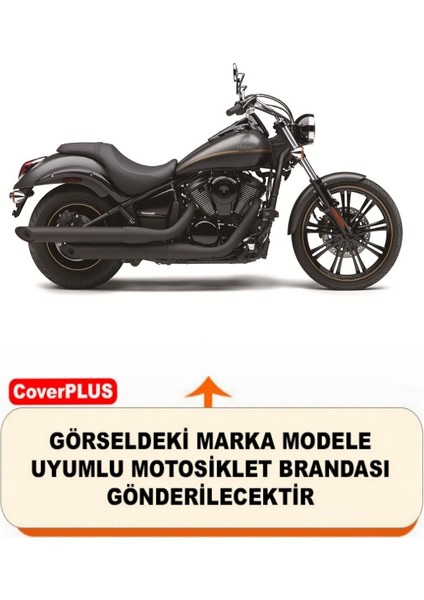 Kawasaki Vn 900 Custom Arka Çanta Uyumlu (Gri) Motorsiket Brandası Motor Örtüsü Çadır Su Geçirmez Motosiklet Kılıfı Motor Brandası fiyatları