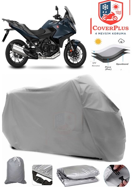 Honda Nt 1100 Gri Motorsiket Brandası Motor Örtüsü Çadır Su Geçirmez Motosiklet Kılıfı Motor Brandası