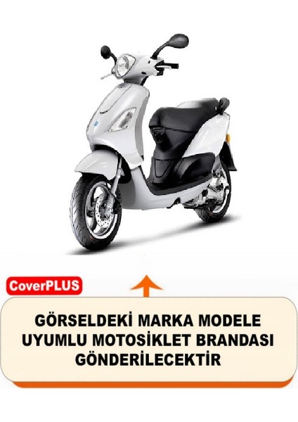 Piaggio Fly 100 Arka Çanta Uyumlu (Gri) Motorsiket Brandası Motor Örtüsü Çadır Su Geçirmez Motosiklet Kılıfı Motor Brandası fiyatları