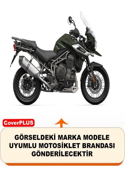 Triumph Tiger Explorer Xca Arka Çanta Uyumlu (Gri) Motorsiket Brandası Motor Örtüsü Çadır Su Geçirmez Motosiklet Kılıfı Motor Brandası fiyatları