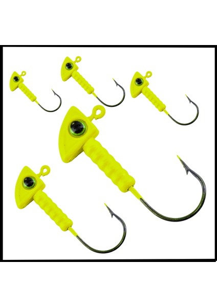 Uyguna-Yakala 6 Gr - mavi -Kurşunlu olta Iğnesi zoka -5 Adet ALA.222