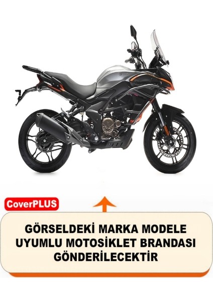 Voge 300 Ds Arka Çanta Uyumlu (Gri) Motorsiket Brandası Motor Örtüsü Çadır Su Geçirmez Motosiklet Kılıfı Motor Brandası fiyatları