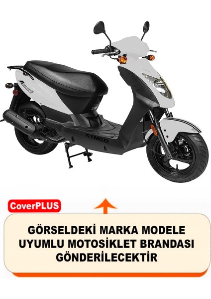Kymco Agility 50 Siyah Arka Çanta Uyumlu Motorsiket Brandası Motor Örtüsü Çadır Su Geçirmez Motosiklet Kılıfı Motor Brandası fiyatları