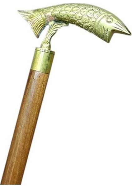 Pirinç Balık Tasarımı Baston fiyatları