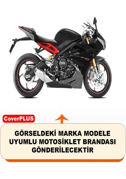 Triumph Daytona 675 R Siyah Arka Çanta Uyumlu Motorsiket Brandası Motor Örtüsü Çadır Su Geçirmez Motosiklet Kılıfı Motor Brandası fiyatları