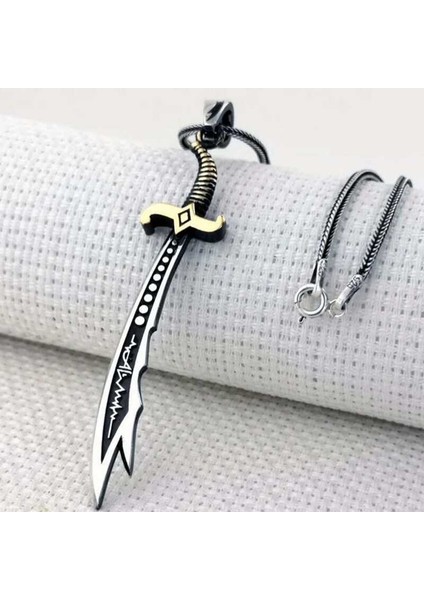 Gümüş Hz. Ali Zülfikar Kılıcı Kolye modelleri