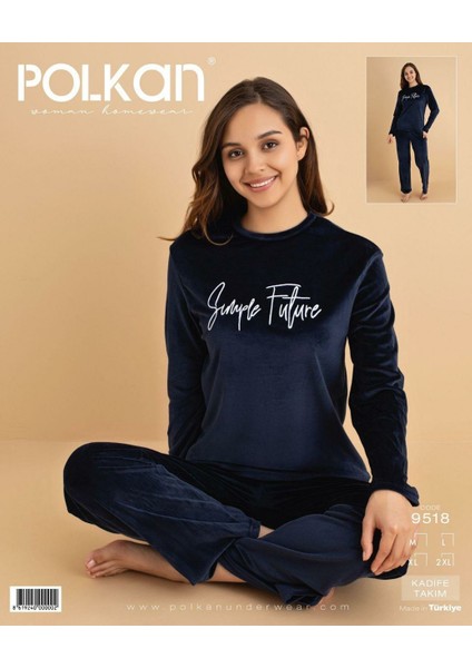 Kadın Yumuşacık Dokulu - Ince Kadife Pijama Takımı fiyatları