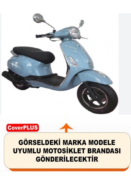 Kral Motor KR-211 Rana 50 Siyah Motorsiket Brandası Motor Örtüsü Çadır Su Geçirmez Motosiklet Kılıfı Motor Brandası fiyatları