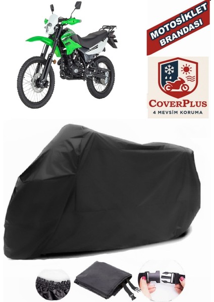 Mondial X-Treme Max Siyah Motorsiket Brandası Motor Örtüsü Çadır Su Geçirmez Motosiklet Kılıfı Motor Brandası