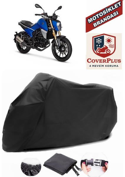 Peugeot Pm-01 125 Siyah Motorsiket Brandası Motor Örtüsü Çadır Su Geçirmez Motosiklet Kılıfı Motor Brandası