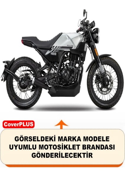 Brixton Crossfire 125 Arka Çanta Uyumlu (Gri) Motorsiket Brandası Motor Örtüsü Çadır Su Geçirmez Motosiklet Kılıfı Motor Brandası fiyatları