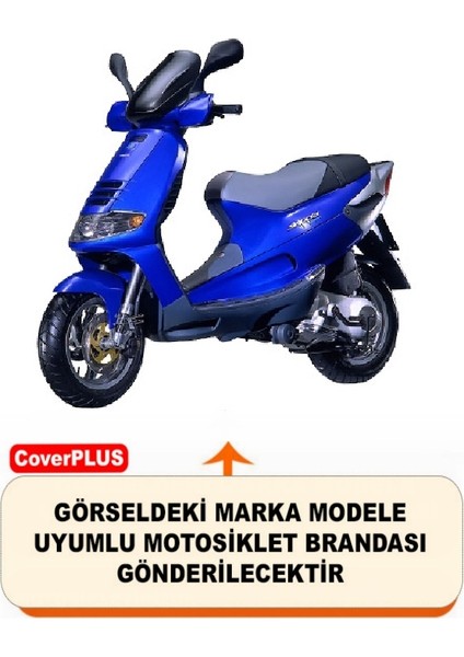Piaggio Skipper 150 Arka Çanta Uyumlu (Gri) Motorsiket Brandası Motor Örtüsü Çadır Su Geçirmez Motosiklet Kılıfı Motor Brandası fiyatları