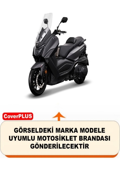 Sym Maxi 400I Arka Çanta Uyumlu (Gri) Motorsiket Brandası Motor Örtüsü Çadır Su Geçirmez Motosiklet Kılıfı Motor Brandası fiyatları