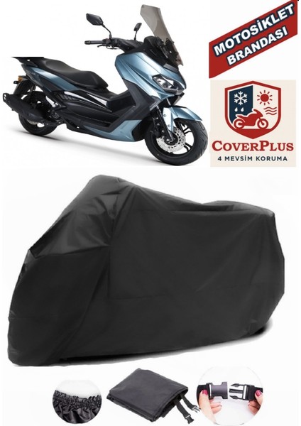 Rks Grace 202 Siyah Motorsiket Brandası Motor Örtüsü Çadır Su Geçirmez Motosiklet Kılıfı Motor Brandası