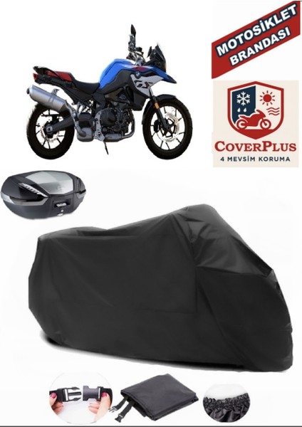 Bmw R 800 Rt Siyah Arka Çanta Uyumlu Motorsiket Brandası Motor Örtüsü Çadır Su Geçirmez Motosiklet Kılıfı Motor Brandası