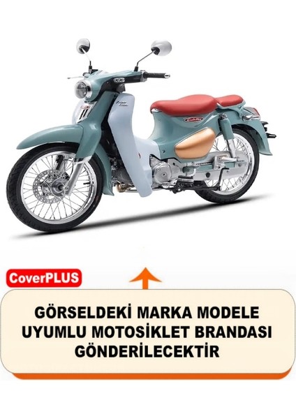 Kamax Cub Pro 125 Arka Çanta Uyumlu (Gri) Motorsiket Brandası Motor Örtüsü Çadır Su Geçirmez Motosiklet Kılıfı Motor Brandası fiyatları