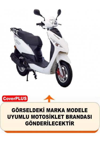 Salcano Astro 100 Siyah Arka Çanta Uyumlu Motorsiket Brandası Motor Örtüsü Çadır Su Geçirmez Motosiklet Kılıfı Motor Brandası fiyatları