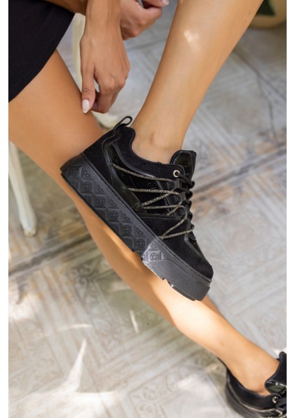 Amore Kadın Bej Taş Detay Bagcıklı Sneaker fırsatları