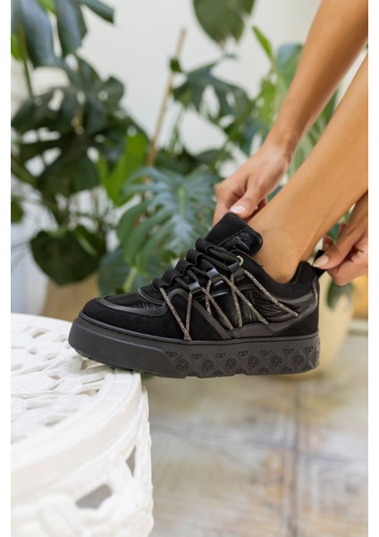 Amore Kadın Bej Taş Detay Bagcıklı Sneaker indirimleri