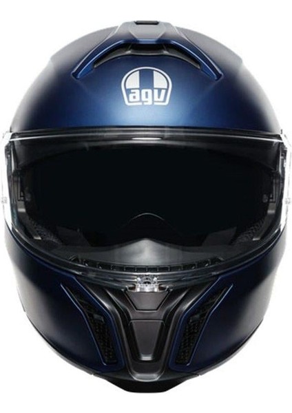 Çene Açılır Tourmodular Solid Motosiklet Kaskı Mat Mavi fiyatları