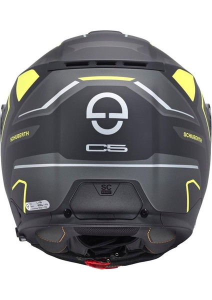 C5 Omega Yellow Çene Açılır Motosiklet Kaskı fırsatları