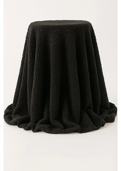 50X150 Siyah Yumuşak Welsoft Peluş Kumaş – Kısa Tüylü