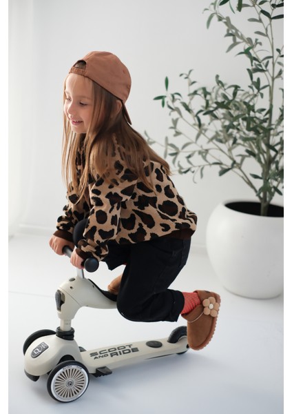 Minto Kız Çocuk ve Bebek Süet Kışlık Pembe Bot - Ortopedik Kaymaz Taban Içi Kürklü Sıcak Tutan Kar Botu