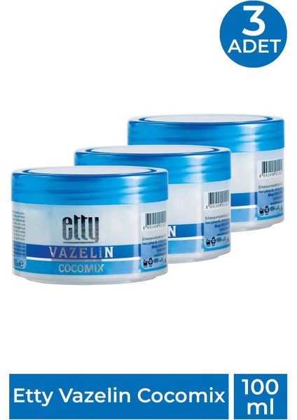 Vazelin Cocomix 100 ml 3 Adet