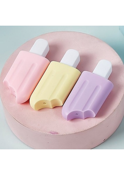 6'lı Mini Dondurma Fosforlu Işaretleme Kalem Seti fiyatları