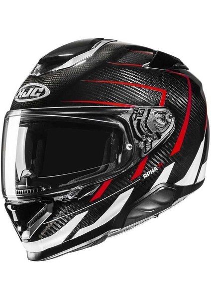 RPHA71 Güneş Visörlü Kapalı Motosiklet Kaskı Carbon Cano Mc1