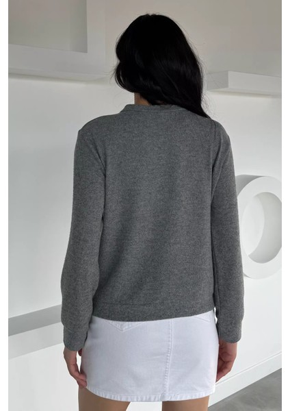 Kadın Fiyonk Düğmeli Triko Hırka P-00018493 fırsatları