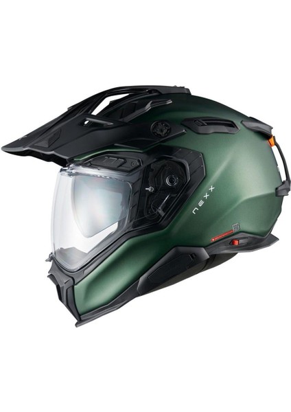 X.wed 3 Terekli Motosiklet Kaskı Yeşil