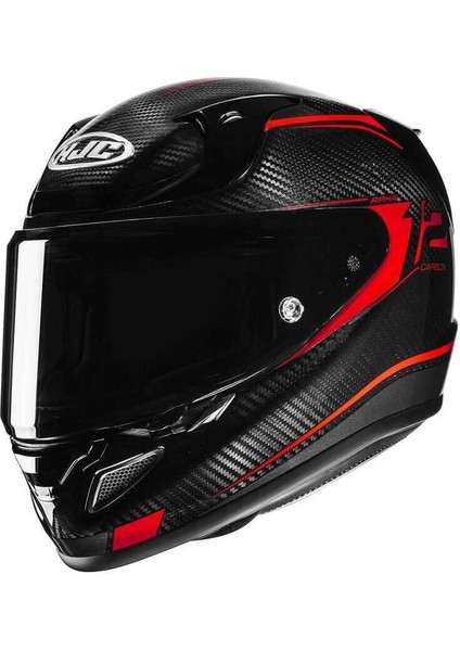 RPHA12 Kapalı Motosiklet Kaskı Karbon Keres Mc1