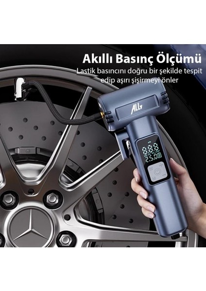 Zhltools ST-5530 Dijital Şarjlı Otomobil Araç Lastik Hava Şişirme Pompası indirimleri