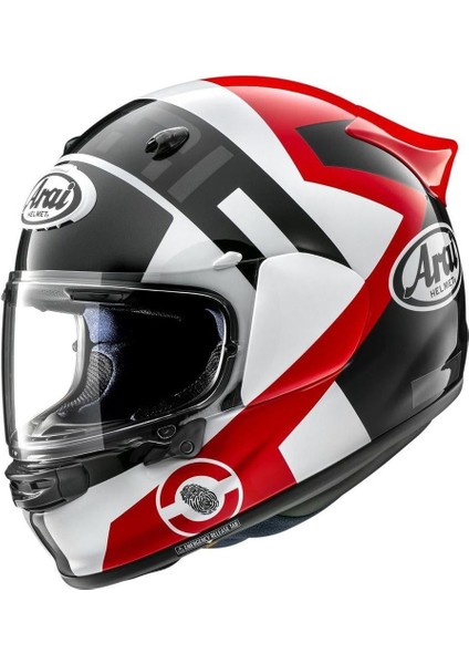 Quantic Space Red Motosiklet Kaskı