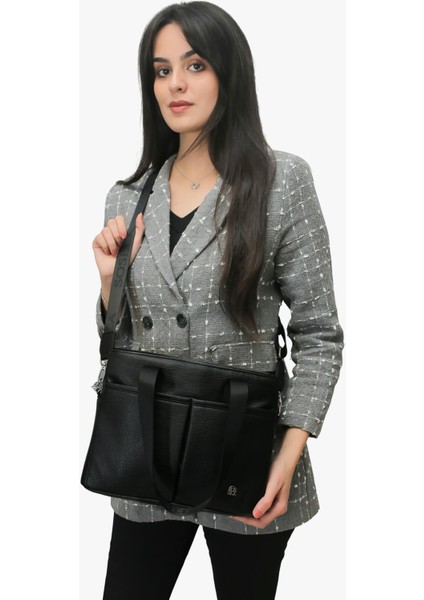 67-8082 Kadın Omuz ve Kol Çanta - Siyah indirimleri