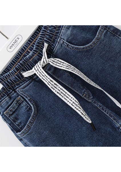 Erkek Çocuk Şardonsuz Ince Pantolon - G-644 - Indigo