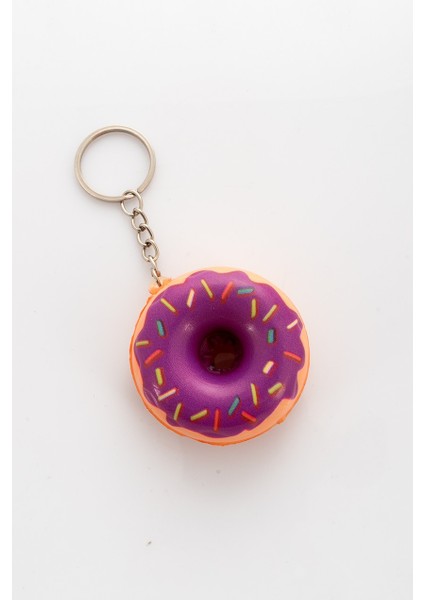 Squıshy Mor Donut Anahtarlık