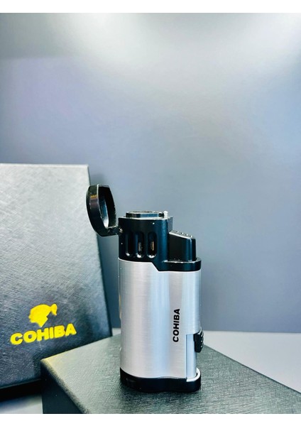 3 Torch Pürmüz Alevli Puro Delicili Özel Üretim Premium Çakmak fırsatları