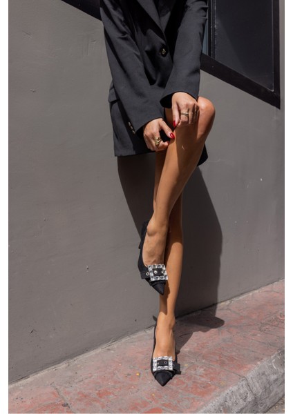 Duarte Kadın Kot Kumaş Taşli Topuklu Stıletto fiyatları