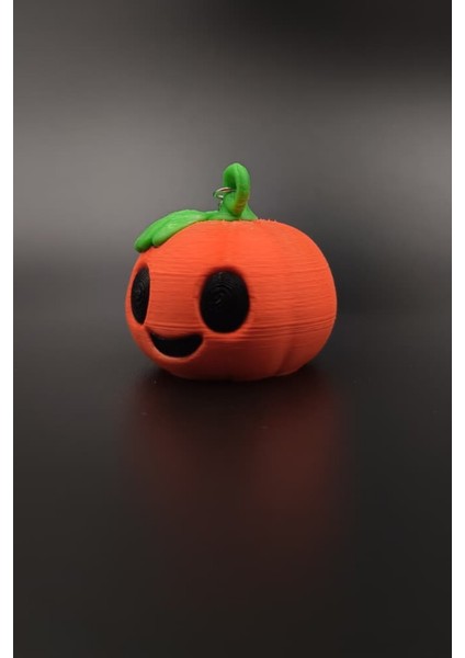 Sevimli Balkabağı Figürlü Anahtarlık Cadılar Bayramı Serisi modelleri