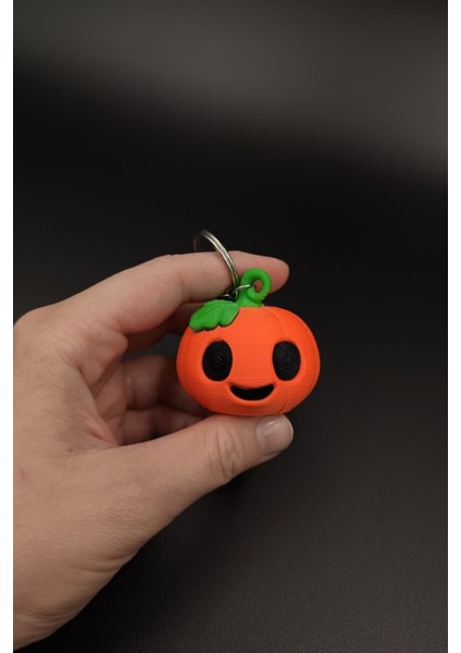 Sevimli Balkabağı Figürlü Anahtarlık Cadılar Bayramı Serisi indirimleri