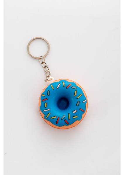 SQUISHY MAVİ DONUT ANAHTARLIK