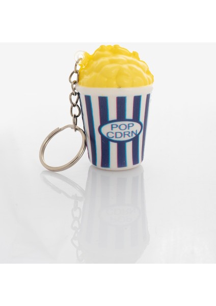 Squıshy Lacivert Popcorn Anahtarlık
